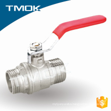 1/2 inch sand blasting male threaded brass ball valve